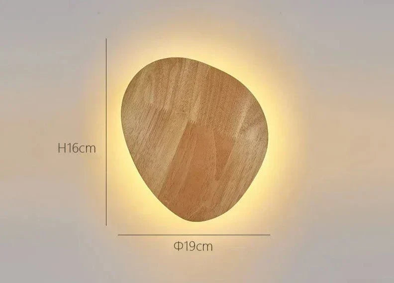 Brielle Modern Wooden Wall Lamp — Streamlined Silhouette, Warm Natural Light