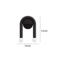 NovaRidge Dual LED E14 Metal Wall Sconce Lamp — Two-Headed Design, Bulbs Not Included