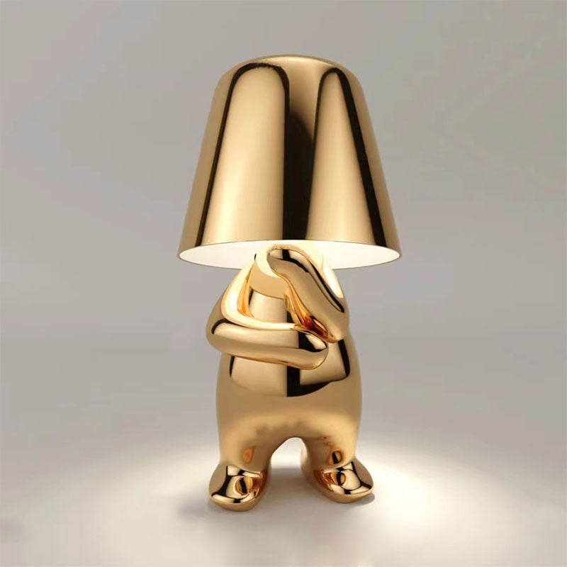Draadloze oplaadbare sfeerlamp — warm licht, aanraakbediening