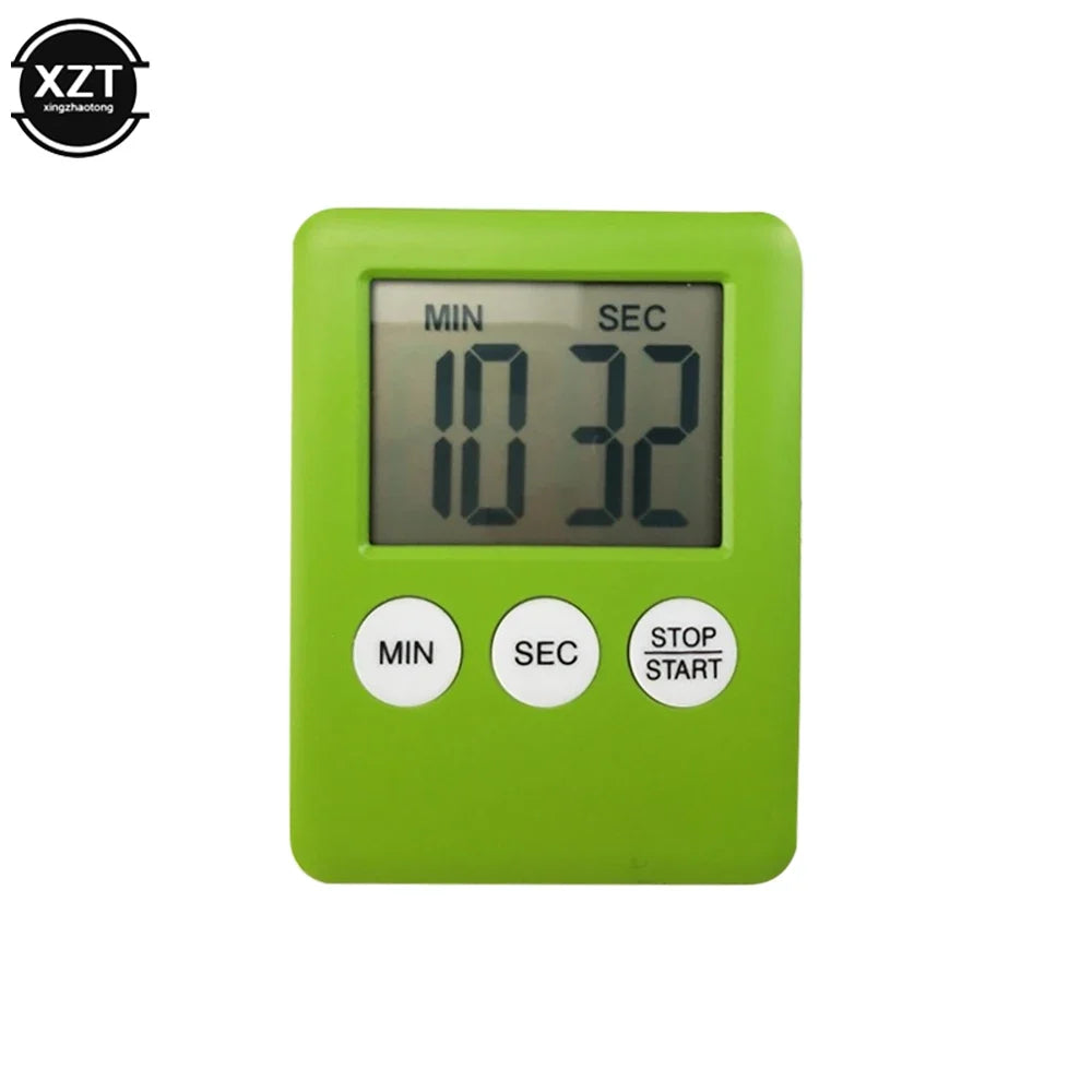 Digital Magnetic LCD Kitchen Timer — Countdown Alarm