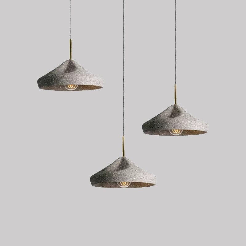 Asteri Terrazzo Cement Chandelier — Industrial Design