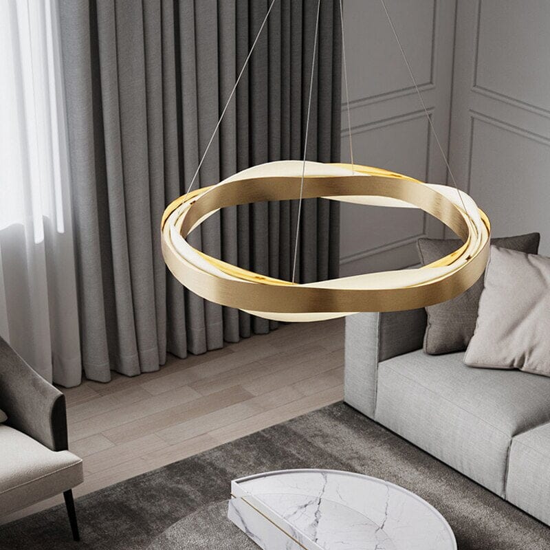 Aurelia Ring Pendant Light — Three Color Temperature Options, Adjustable Length