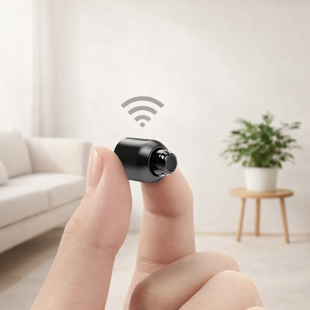 Trådlös säkerhetskamera — 1080P WiFi, rörelsedetektering och mörkerseende