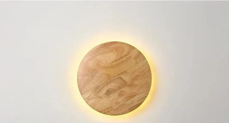 Brielle Modern Wooden Wall Lamp — Streamlined Silhouette, Warm Natural Light