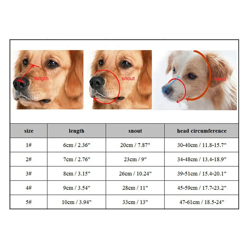 Verstelbare siliconen muilkorf voor honden — zacht, veilige pasvorm