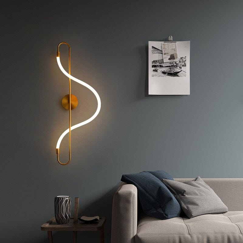LumaTwirl LED Pendant Light — Warm Glow, Soft Shading Effect