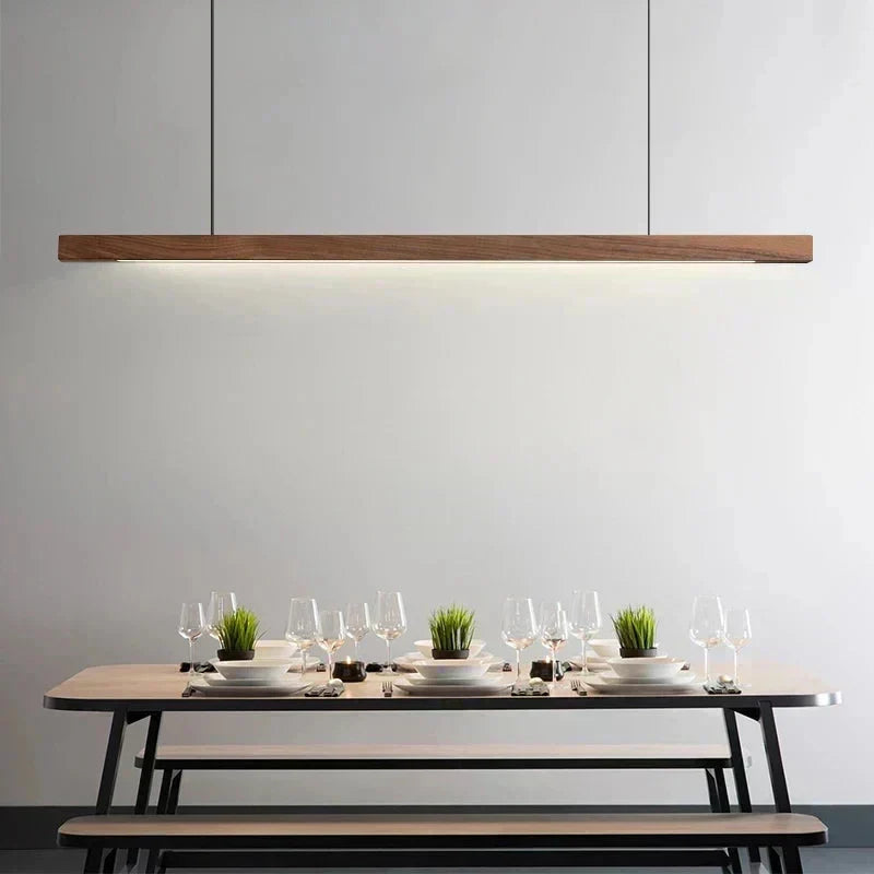 Liora 1-Light Wood Pendant Ceiling Lamp with Hanging Cord