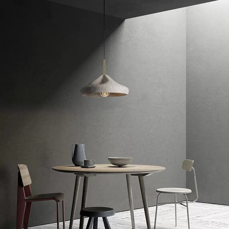 Asteri Terrazzo Cement Chandelier — Industrial Design