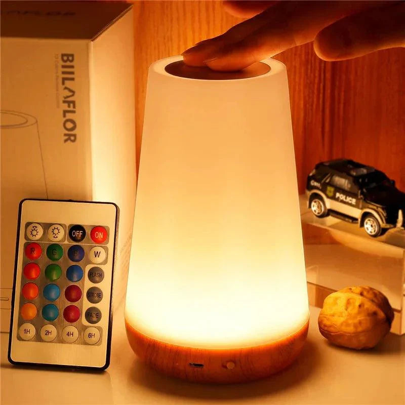 LumaWave Color Spectrum Night Lamp — USB Rechargeable, Cord-Free
