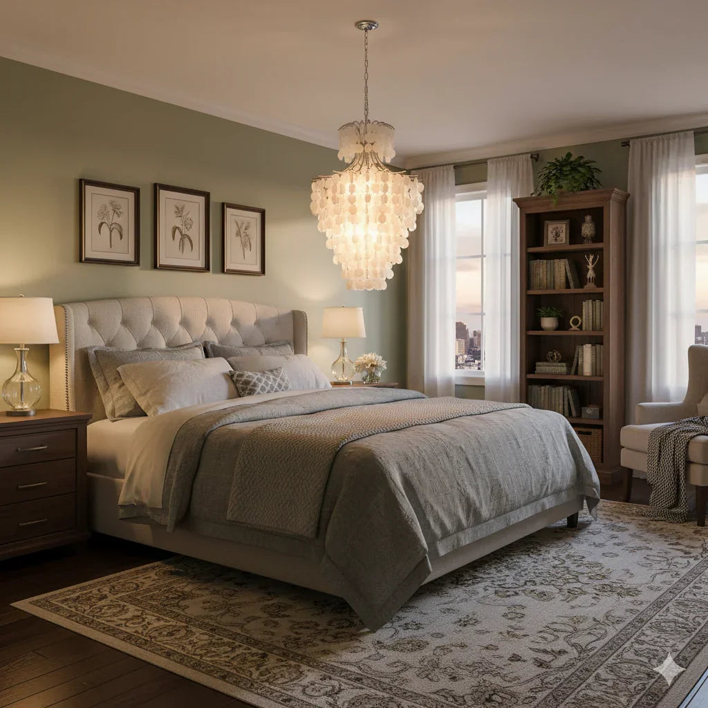 Shell Double-layer Chandelier | wildoxy