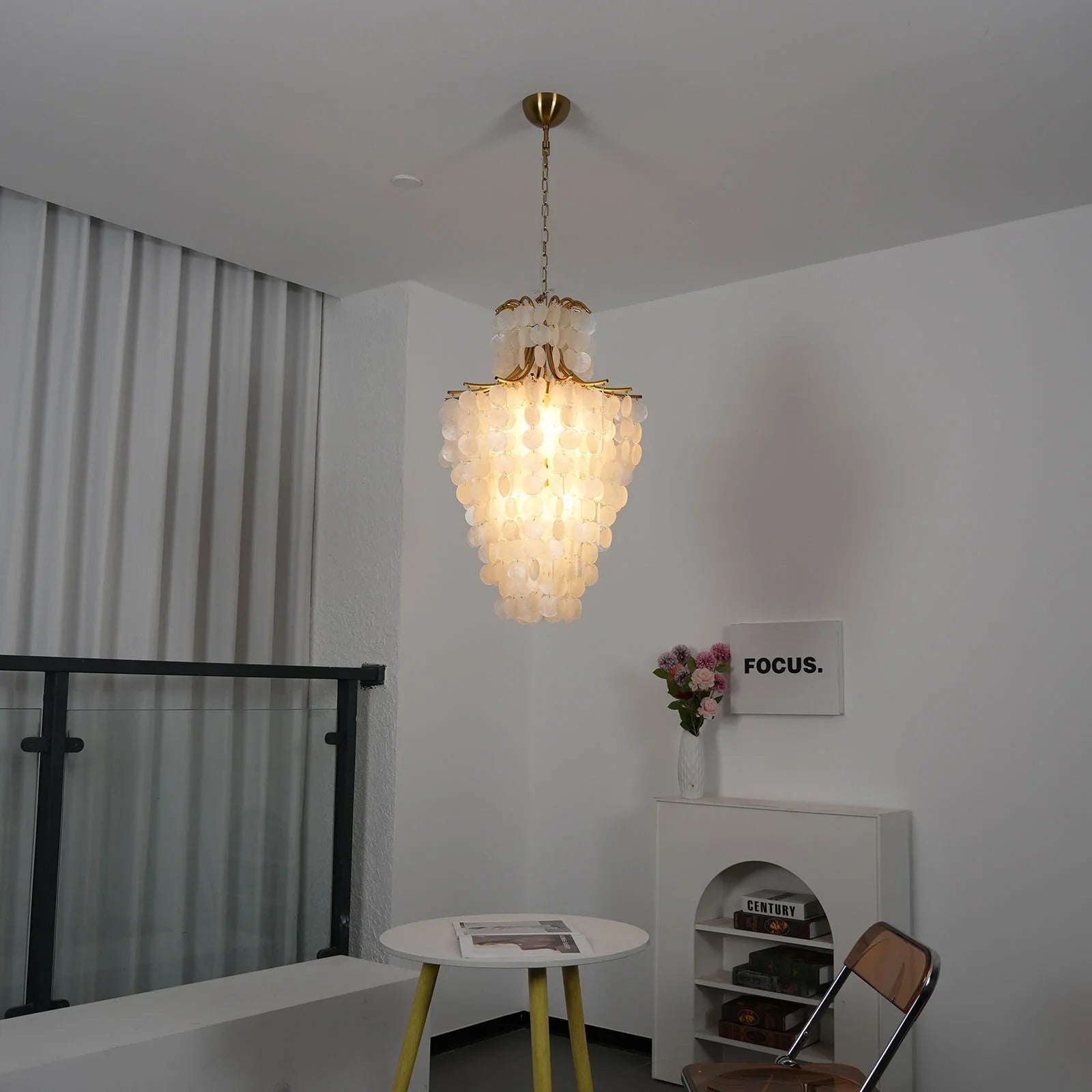 Shell Double-layer Chandelier | wildoxy