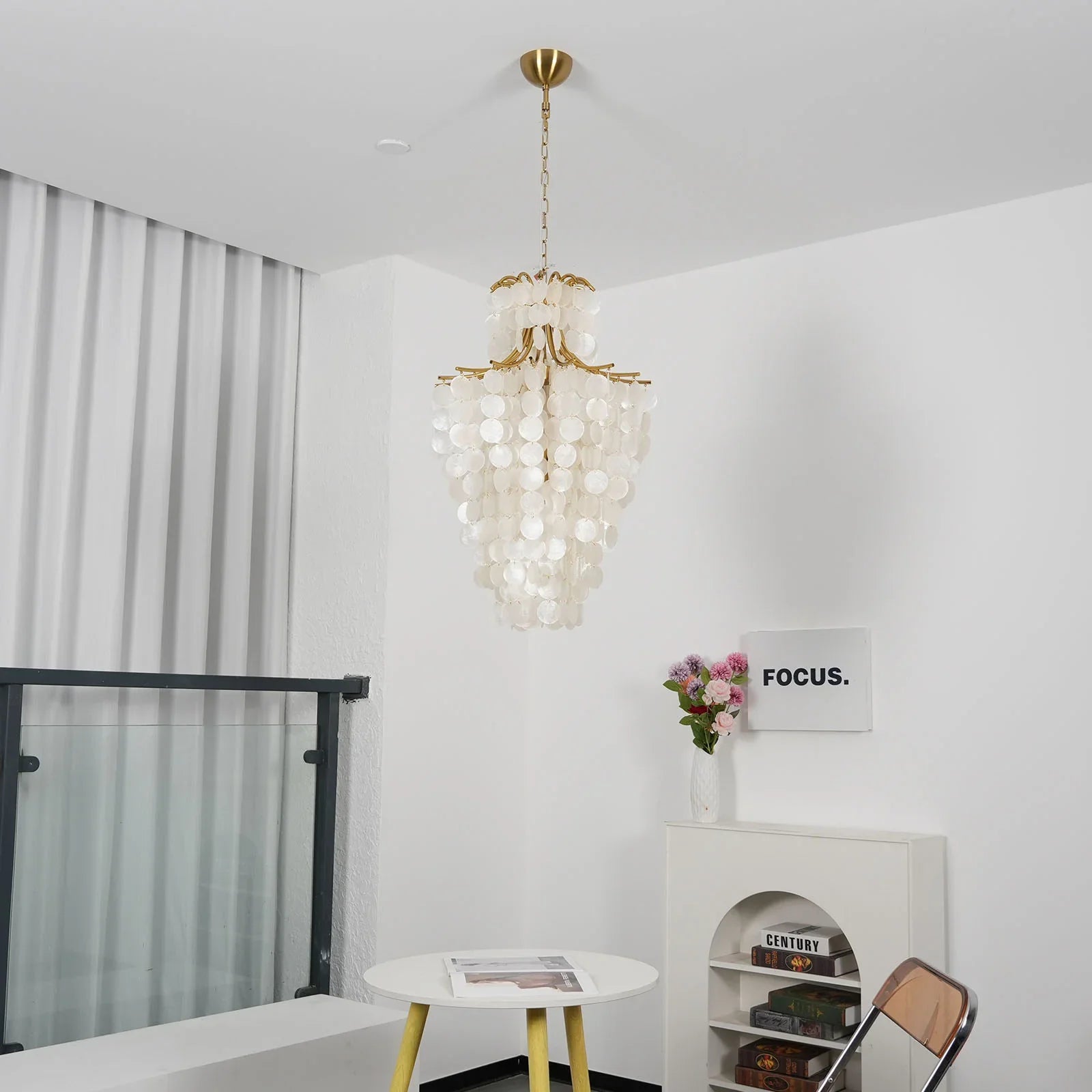 Shell Double-layer Chandelier | wildoxy