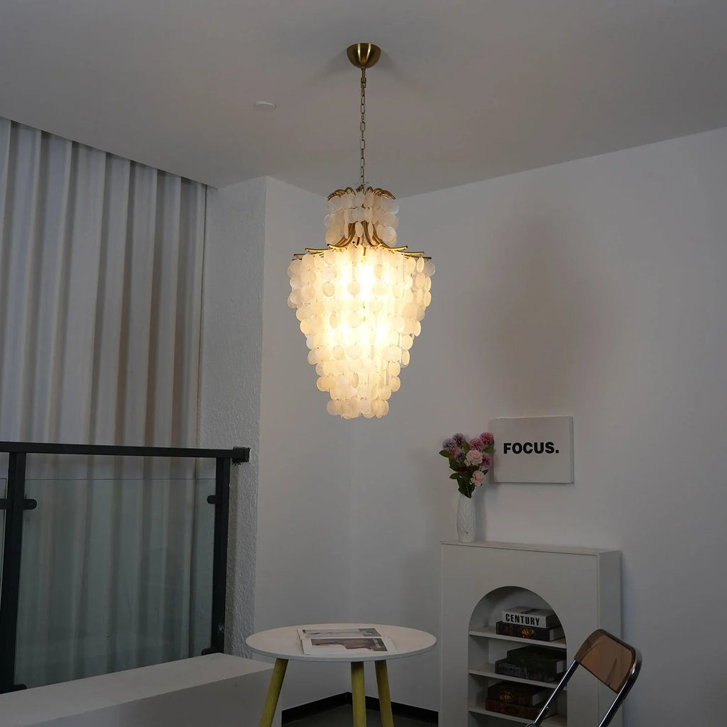 Shell Double-layer Chandelier | wildoxy
