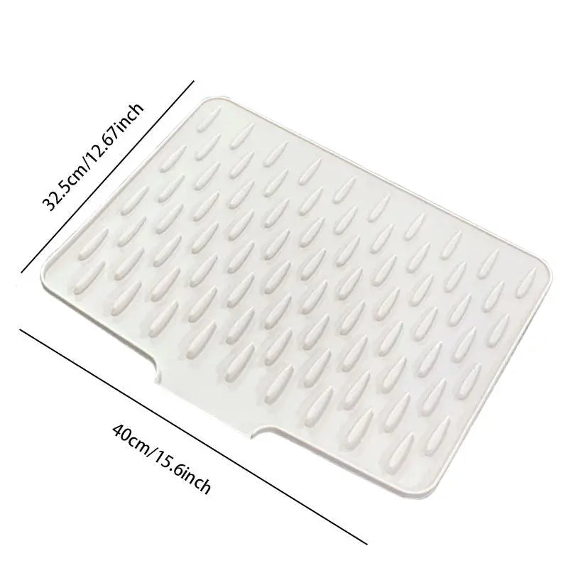 Torkmatta i silikon, 40x32.5cm – halkfri, snabbtorkande, 230°C