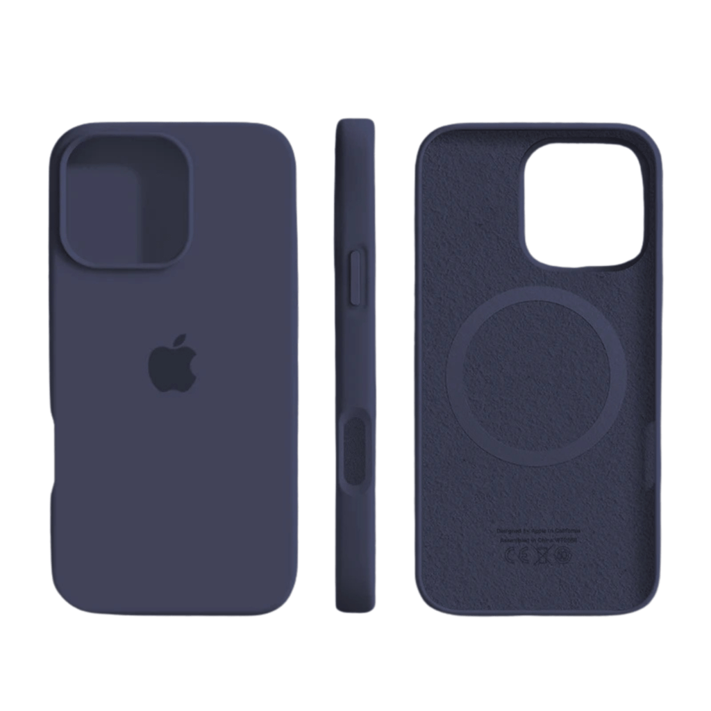 NovaGuard Luxe Soft-Touch Magnetic Silicone Case for iPhone — MagSafe Compatible Cover