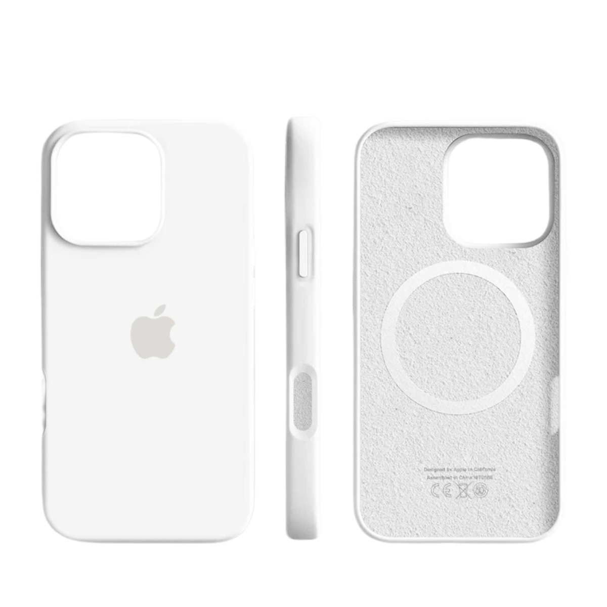 NovaGuard Luxe Soft-Touch Magnetic Silicone Case for iPhone — MagSafe Compatible Cover