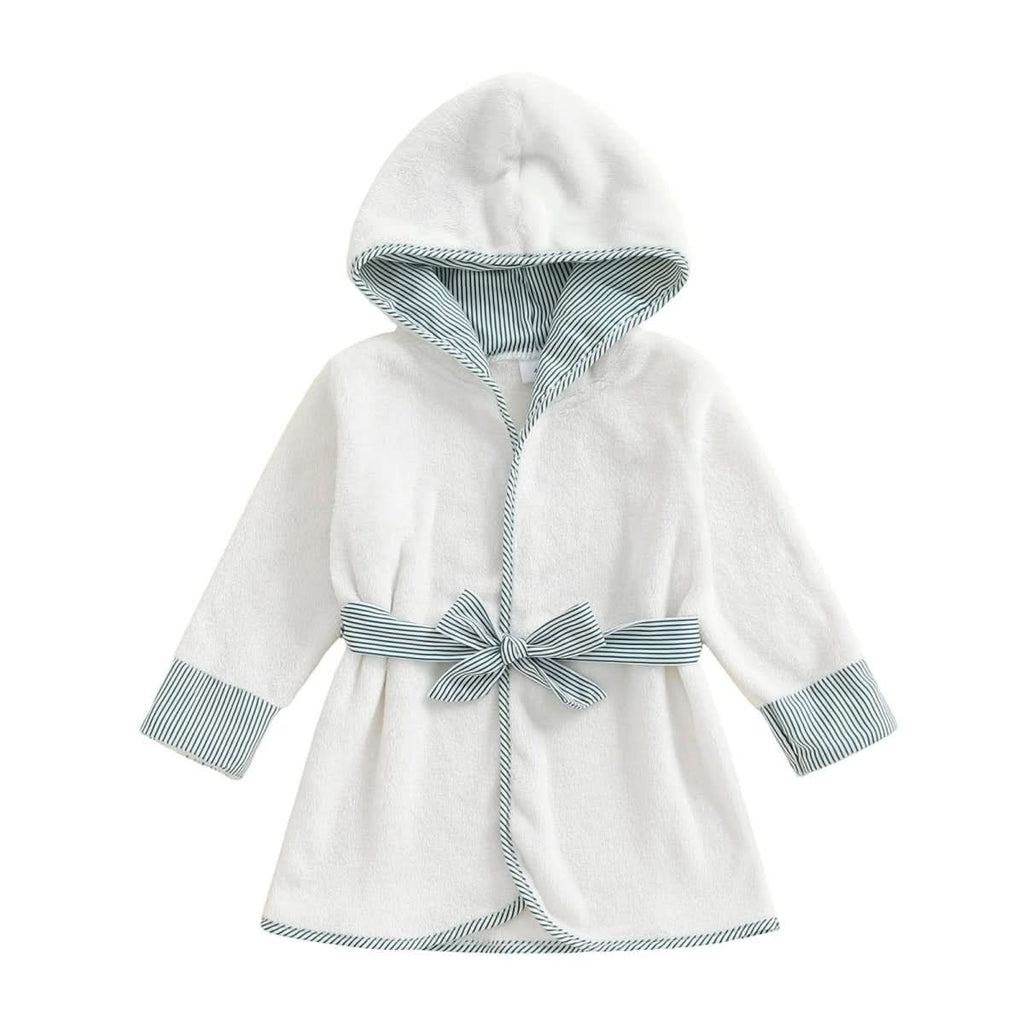 NovaLuxe UltraSoft Microfiber Hooded Kids Bathrobe — Cozy, Absorbent Fit for Boys and Girls