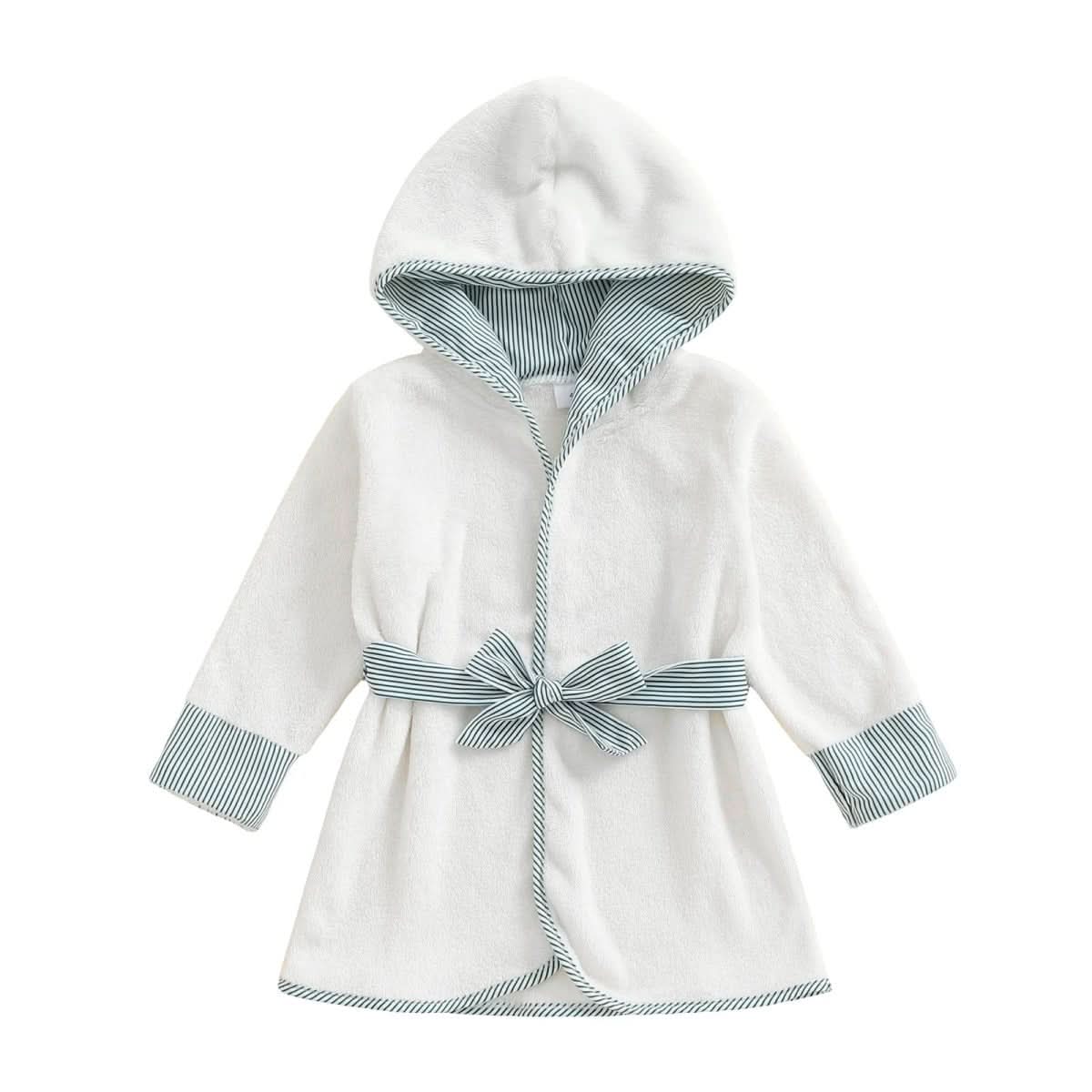 NovaLuxe UltraSoft Microfiber Hooded Kids Bathrobe — Cozy, Absorbent Fit for Boys and Girls