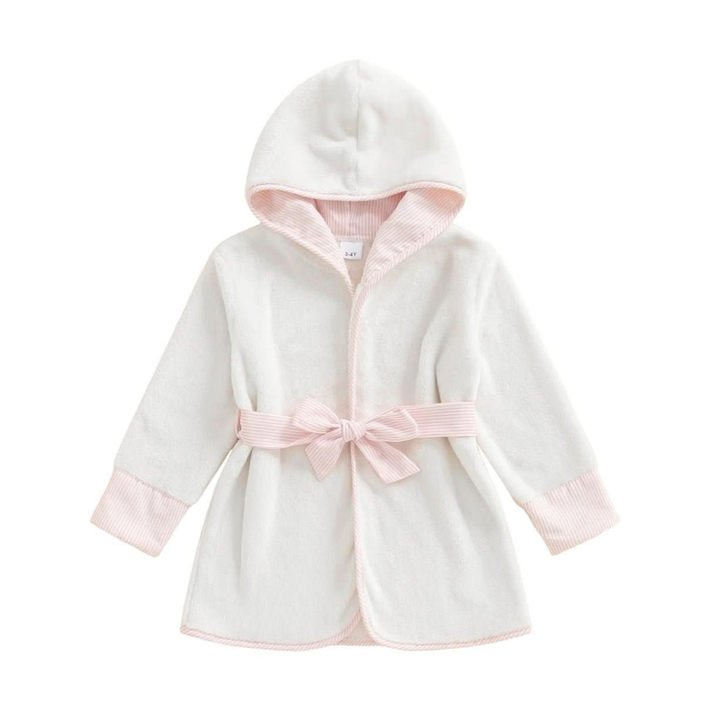 NovaLuxe UltraSoft Microfiber Hooded Kids Bathrobe — Cozy, Absorbent Fit for Boys and Girls