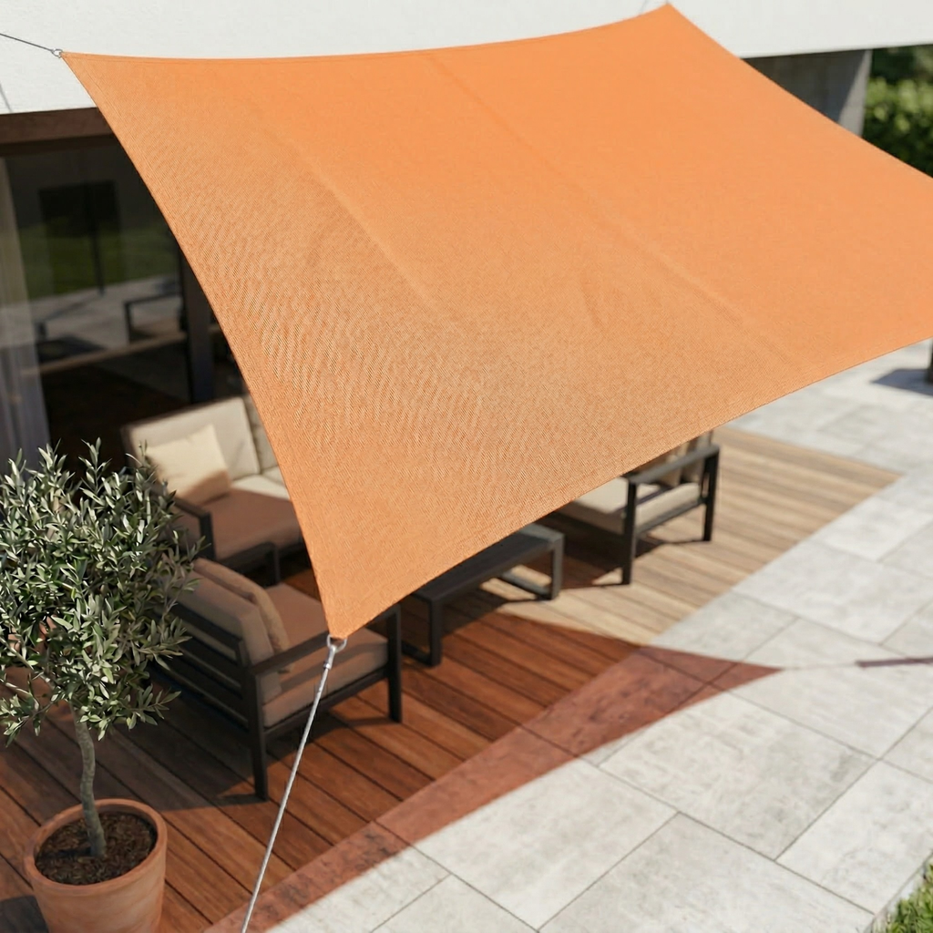 Wasserdichtes Balkon-Sonnensegel — UV-Schutz