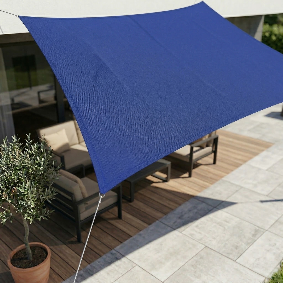 Wasserdichtes Balkon-Sonnensegel — UV-Schutz