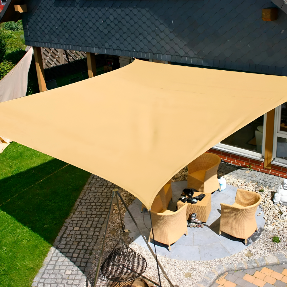 Wasserdichtes Balkon-Sonnensegel — UV-Schutz