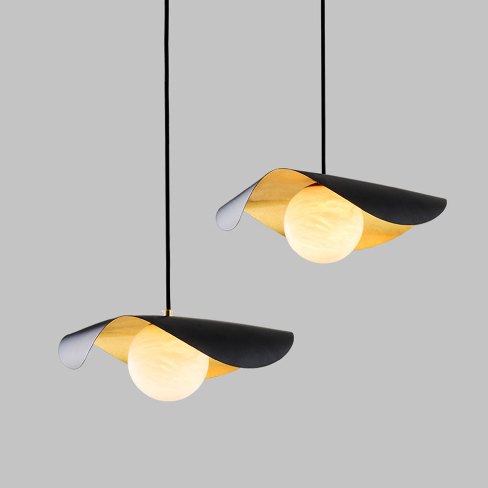 Spanish Marble Pendant Lamp — Contemporary Warm Glow Design