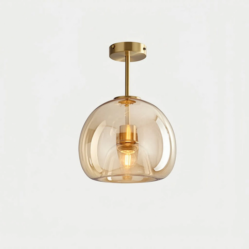 Semi-Flush Ceiling Light -  Illuminating Small Spaces - Wildoxy