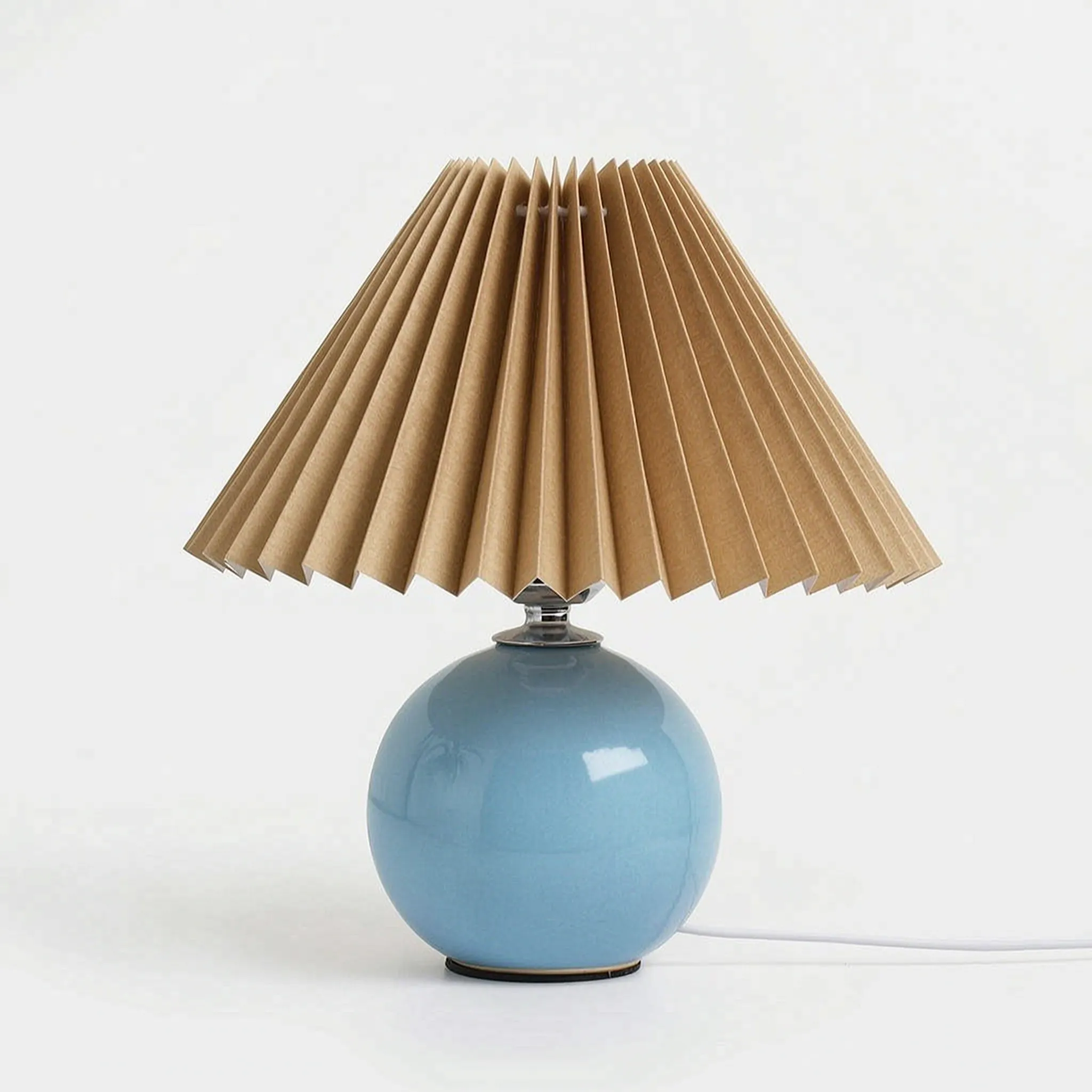 Vintage Style Spherical Table Lamp -  Evening Reading Illumination - Wildoxy