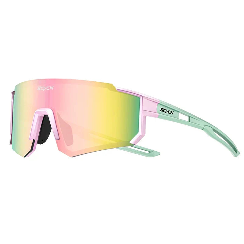 Okulary sportowe UV400 — lekkie okulary rowerowe