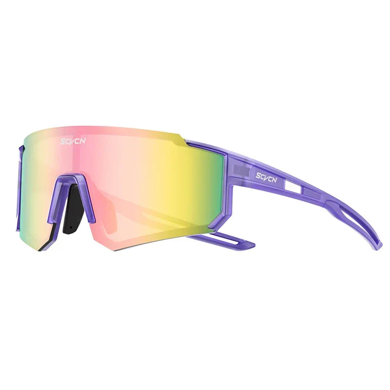 Okulary sportowe UV400 — lekkie okulary rowerowe