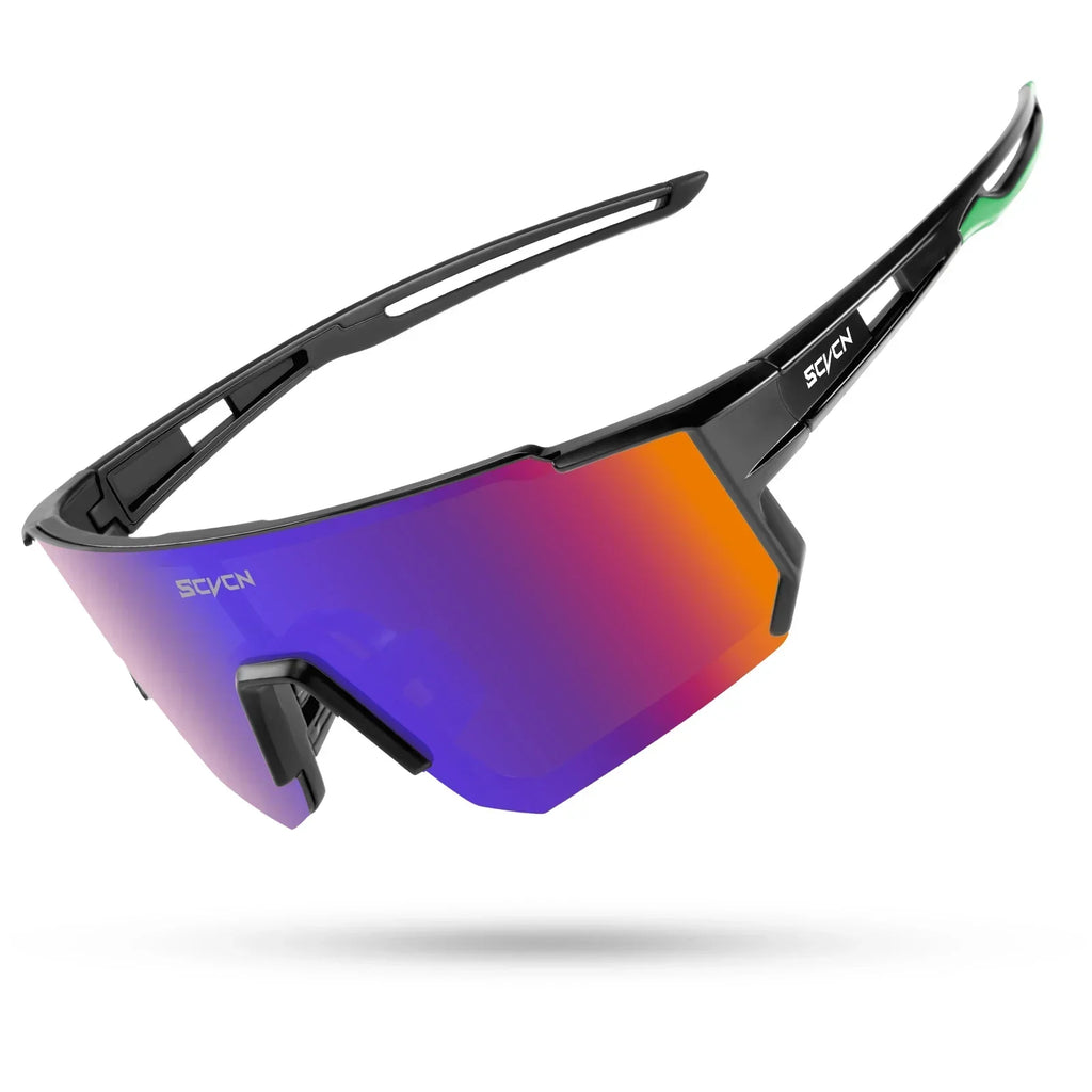 Okulary sportowe UV400 — lekkie okulary rowerowe