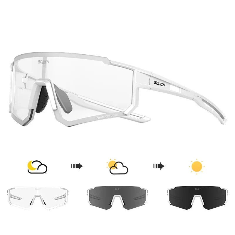 Okulary sportowe UV400 — lekkie okulary rowerowe