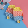 CalmWave Anti-Stress Ball — Pocket-Sized Push Pop Bubble Fidget, Rainbow