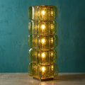 Stacked Glass Floor Lamp | wildoxy