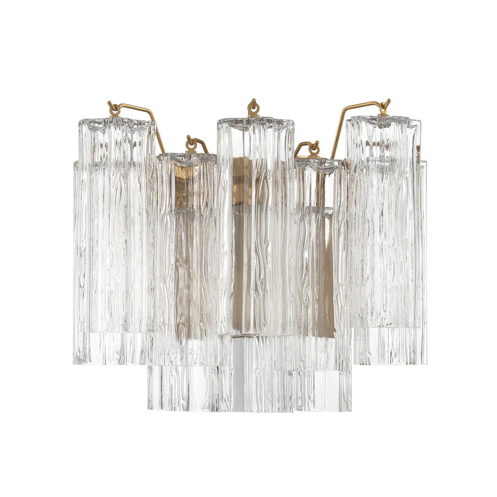 Star-shaped glass tube wall lamp | wildoxy