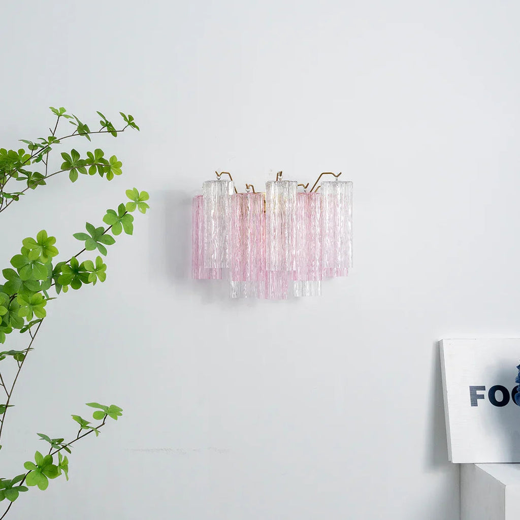 Star-shaped glass tube wall lamp | wildoxy