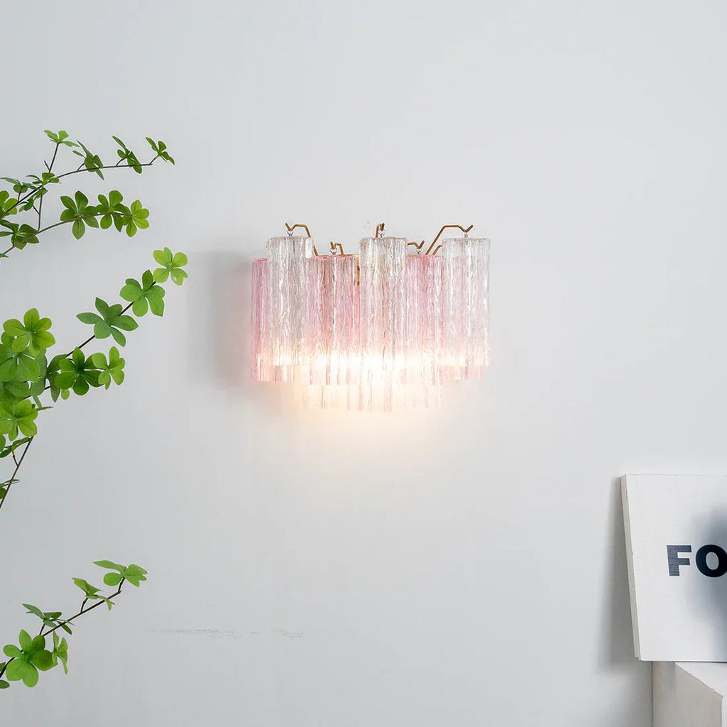 Star-shaped glass tube wall lamp | wildoxy