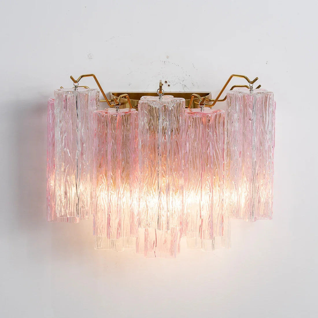 Star-shaped glass tube wall lamp | wildoxy