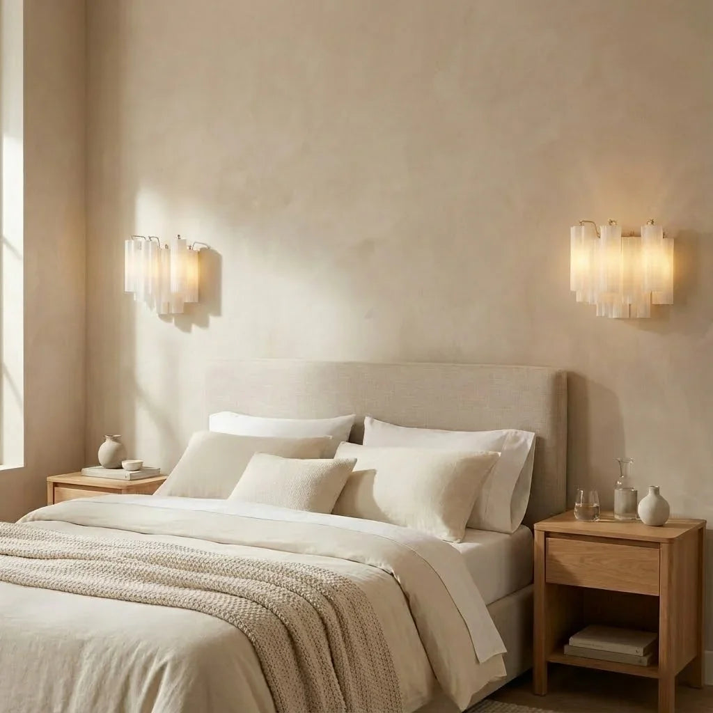 Star-shaped glass tube wall lamp | wildoxy