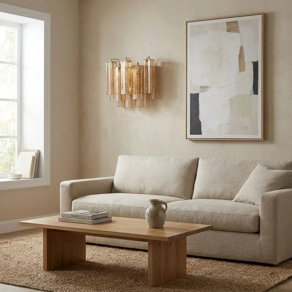 Star-shaped glass tube wall lamp | wildoxy
