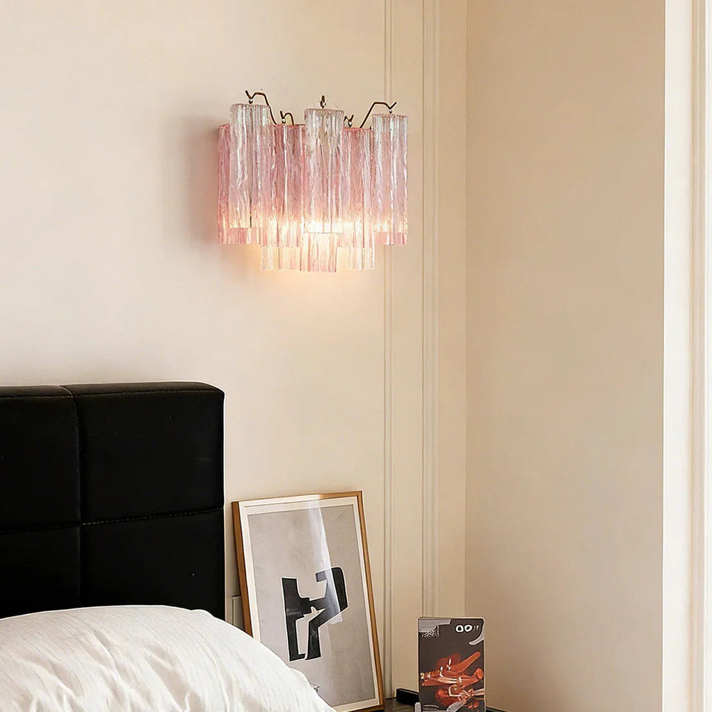 Star-shaped glass tube wall lamp | wildoxy