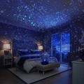 NebulaGlow Galaxy Projector — Compact Night-Sky Projection Lamp, Adjustable Brightness