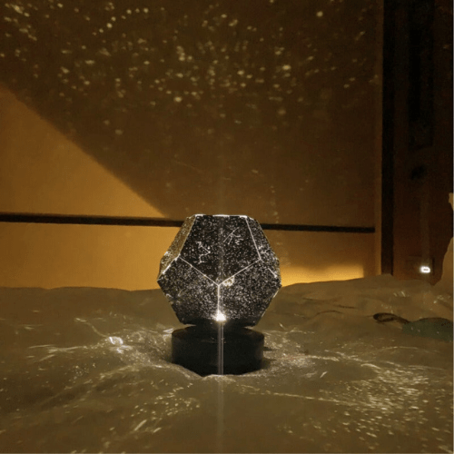 NebulaGlow Galaxy Projector — Compact Night-Sky Projection Lamp, Adjustable Brightness
