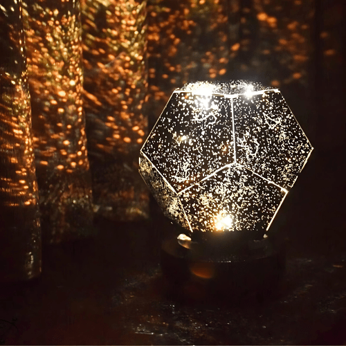 NebulaGlow Galaxy Projector — Compact Night-Sky Projection Lamp, Adjustable Brightness