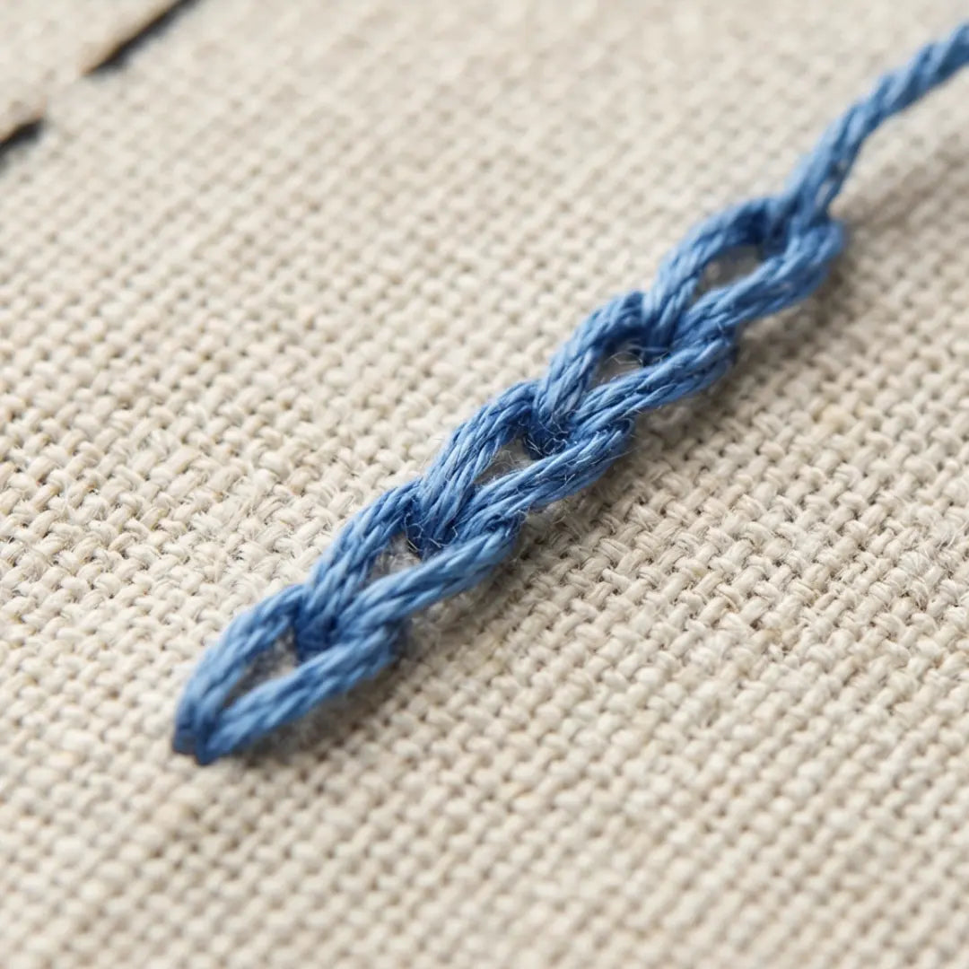 Borduurboekkit - 106 steken, bamboe borduurring en garen