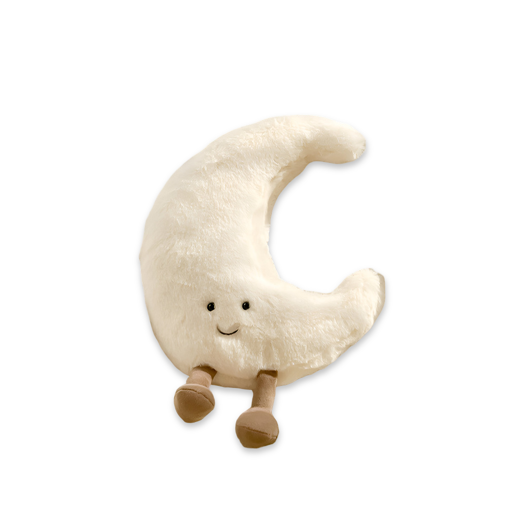 Pernă decorativă pufoasă Soare și Lună — 28-48cm