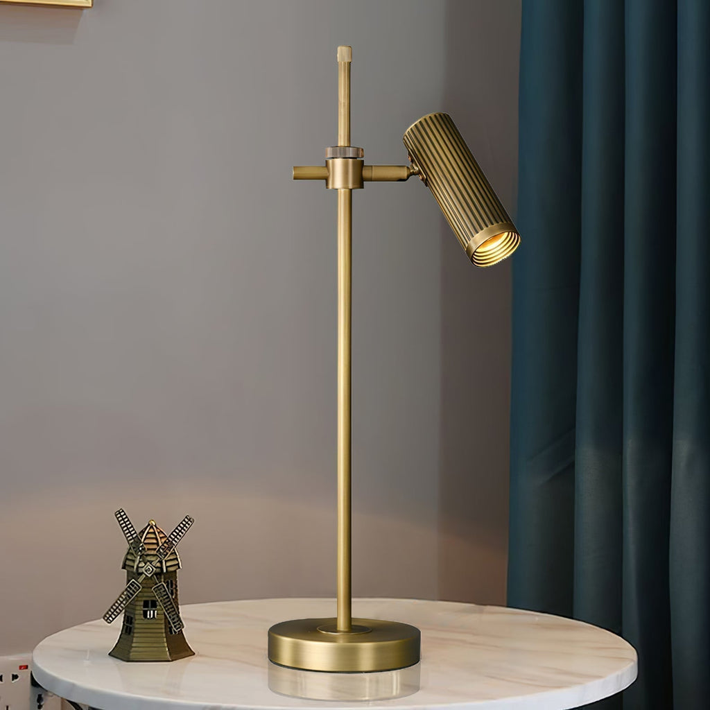 Kirra Solid Copper Task Lamp — Minimalist Silhouette