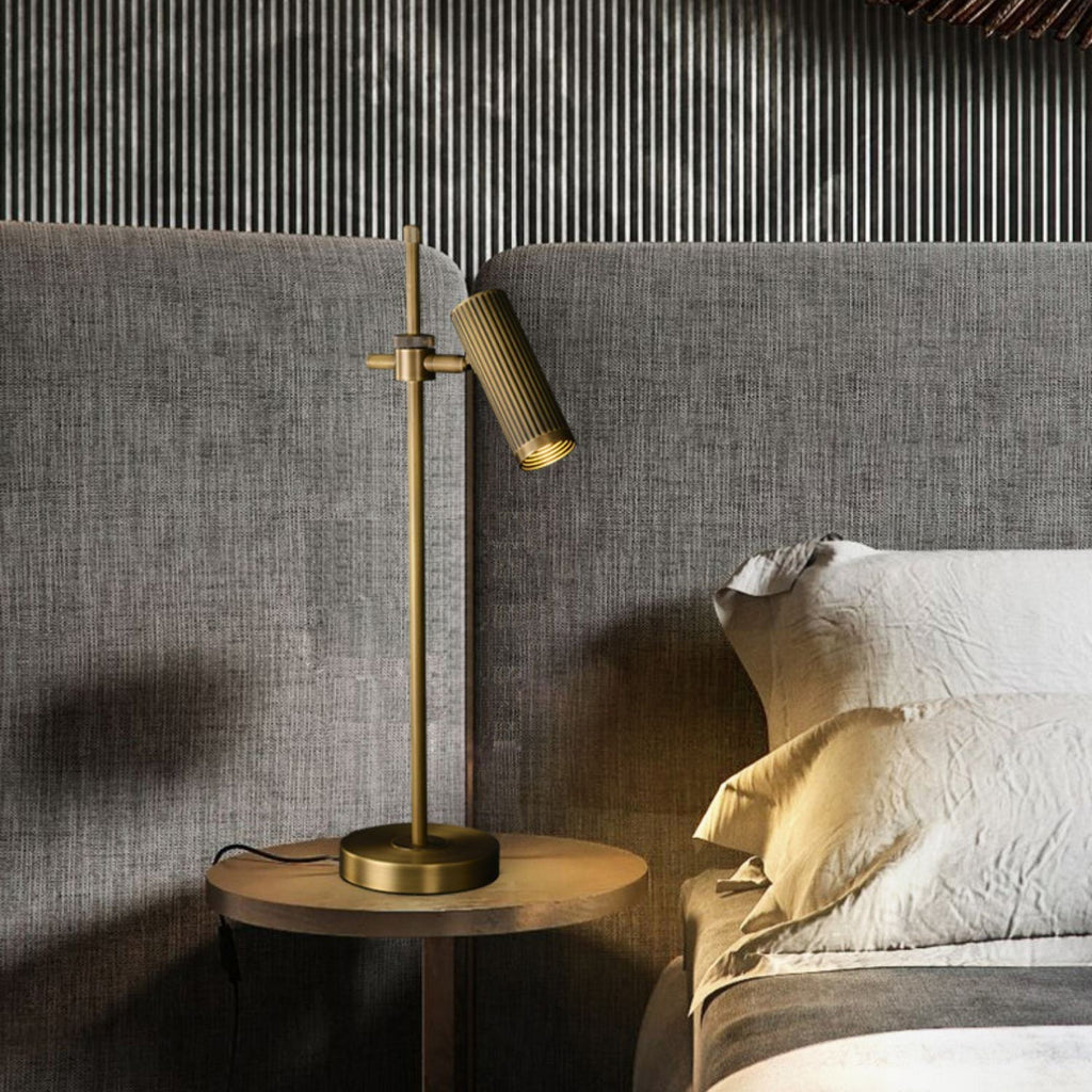 Kirra Solid Copper Task Lamp — Minimalist Silhouette