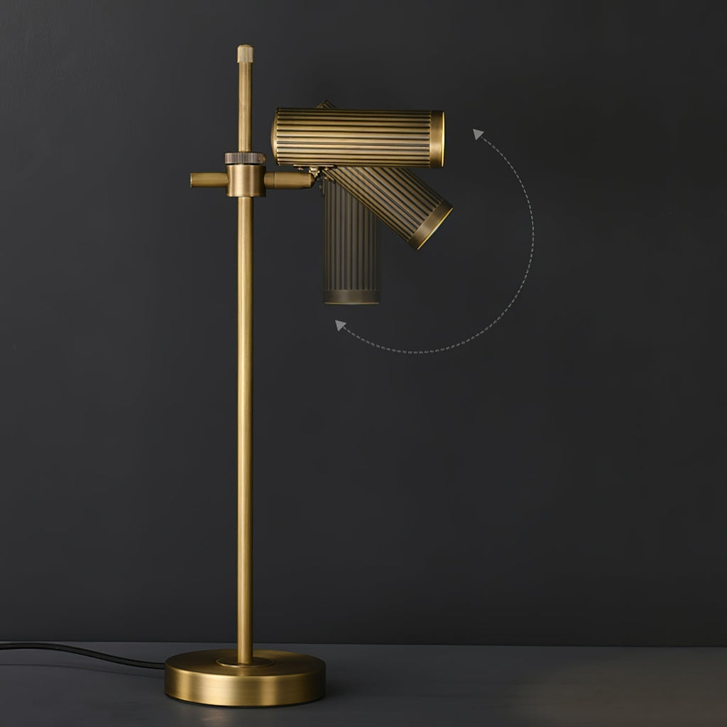 Kirra Solid Copper Task Lamp — Minimalist Silhouette